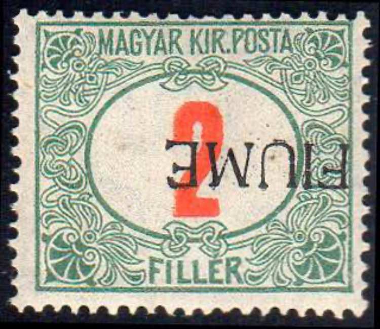 FIUME SEGNATASSE 1918 - 2f, ... 