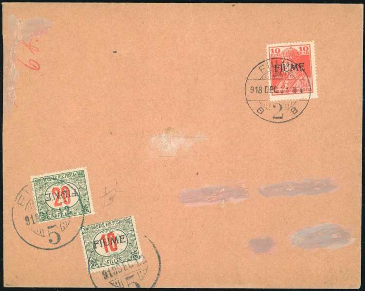 FIUME SEGNATASSE 1918 - 20 f. ... 