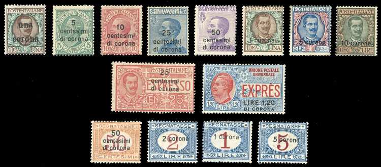 DALMAZIA 1919/1922 - Lemissione ... 