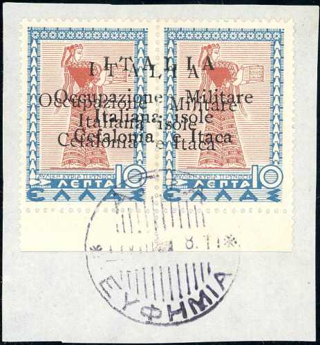 EMISSIONI DI ARGOSTOLI 1941 - 10 ... 