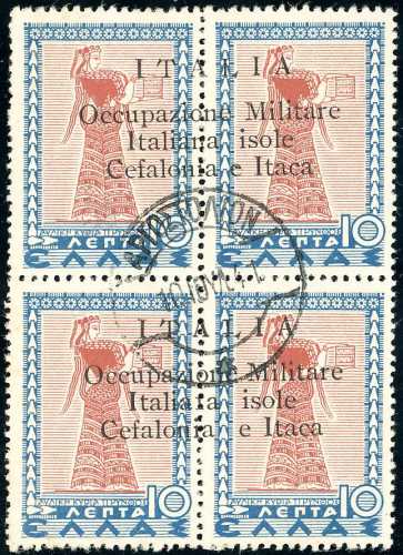 EMISSIONI DI ARGOSTOLI 1941 - 10 ... 