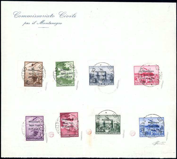 MONTENEGRO POSTA AEREA 1941 - ... 