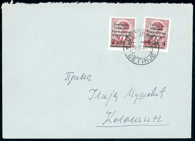 OCCUPAZIONE TEDESCA MONTENEGRO ... 