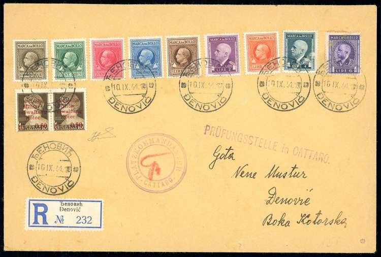 OCCUPAZIONE TEDESCA CATTARO 1944 - ... 