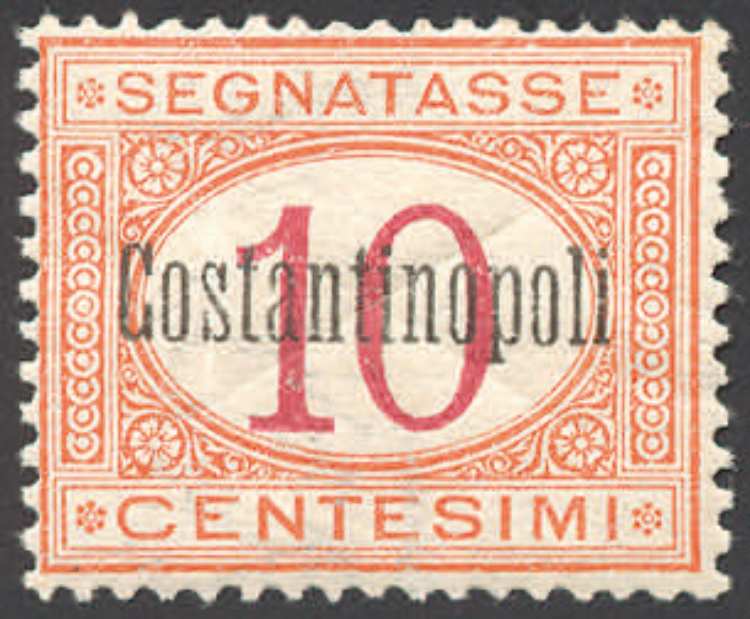 COSTANTINOPOLI SEGNATASSE 1922 - ... 