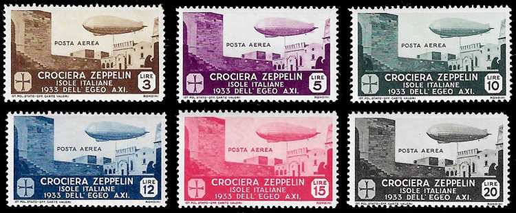 POSTA AEREA 1933 - Zeppelin ... 