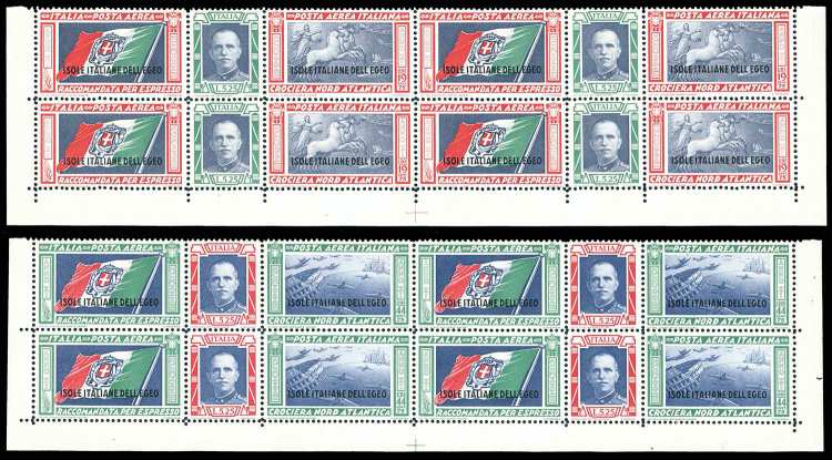 POSTA AEREA 1933 - Trittici ... 