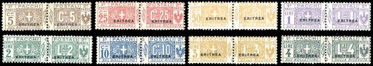 PACCHI POSTALI 1916 - I emissione, ... 