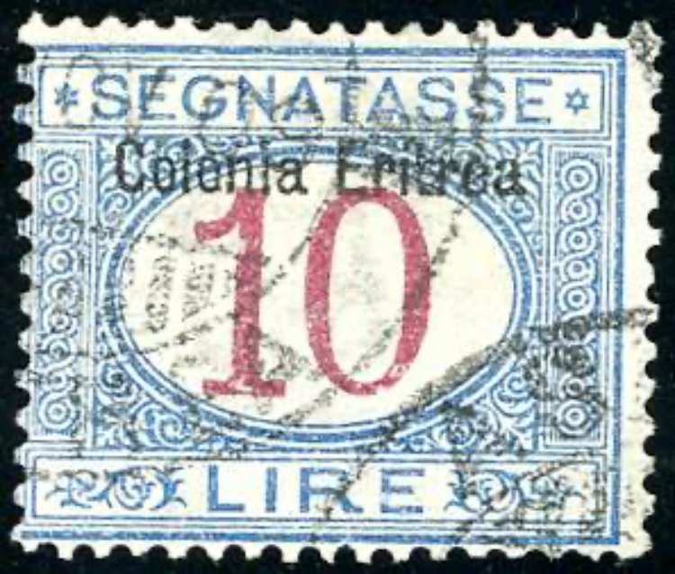 SEGNATASSE 1903 - 10 lire ... 