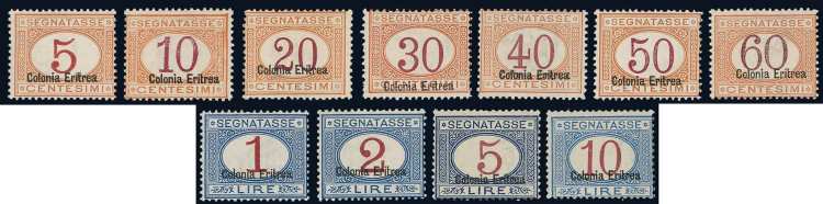 SEGNATASSE 1920/26 - Soprastampati ... 