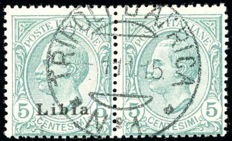 1912 - 5 cent. Leoni, coppia ... 