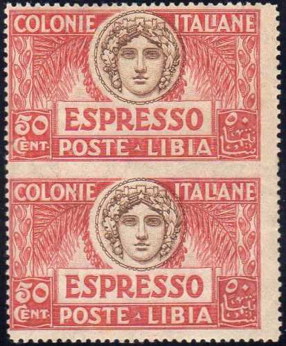 ESPRESSI 1921 - 50 cent., coppia ... 
