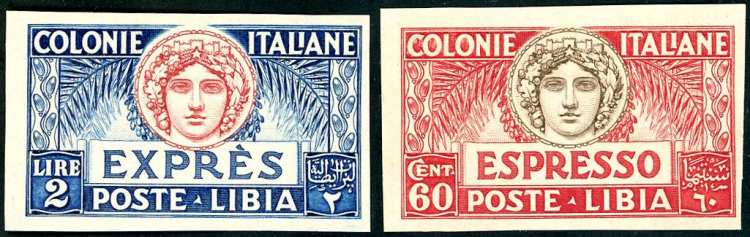 ESPRESSI 1923 - 60 cent., 2 lire, ... 