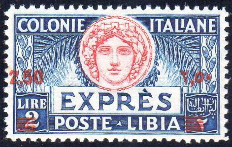 ESPRESSI 1933 - 2,50 su 2 lire ... 