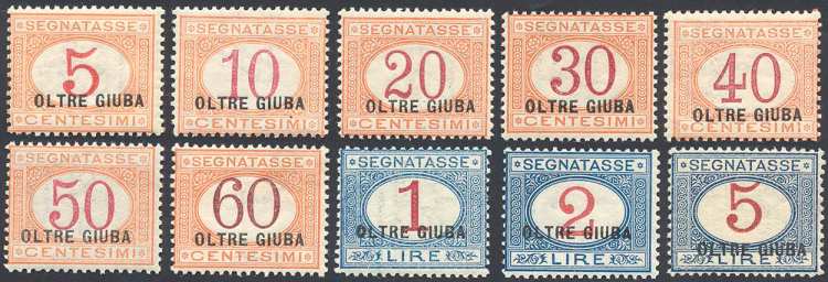 SEGNATASSE 1925 - Soprastampati ... 