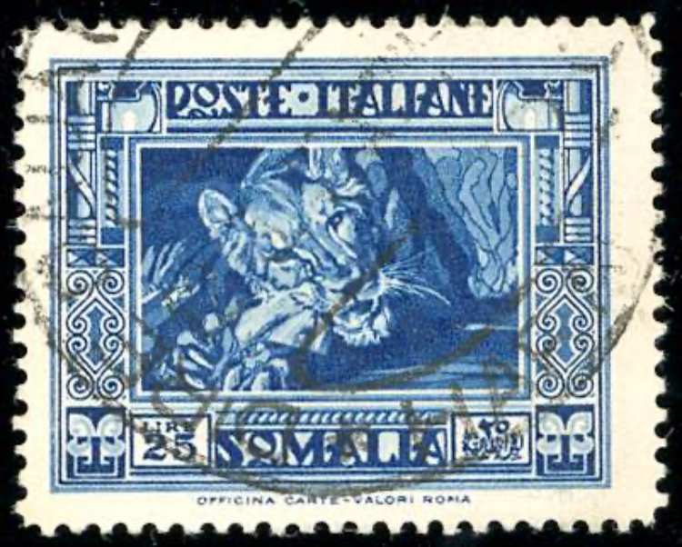 1935 - 25 lire Pittorica, dent. 14 ... 