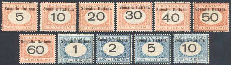 SEGNATASSE 1926 - Cifre nere, ... 