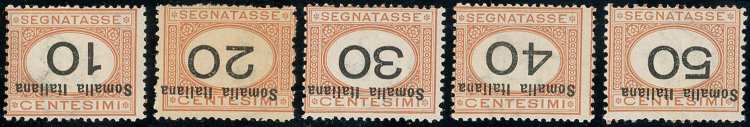 SEGNATASSE 1926 - Cifre nere, ... 