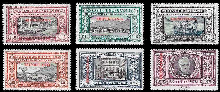 1924 - Manzoni, serie completa ... 