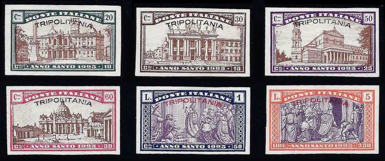 1925 - Anno Santo, serie completa ... 