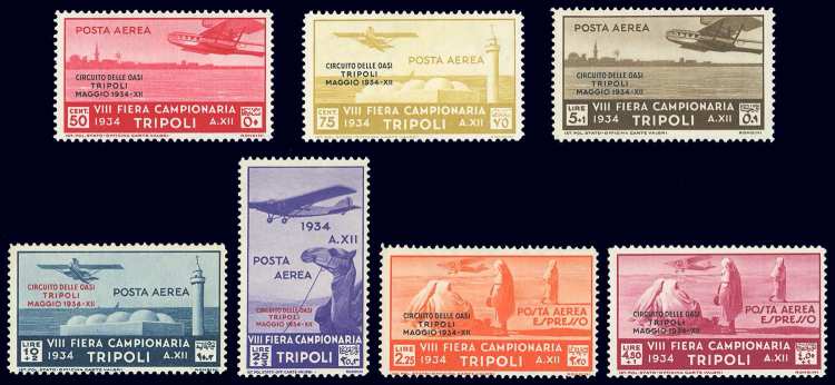 POSTA AEREA 1934 - Circuito delle ... 