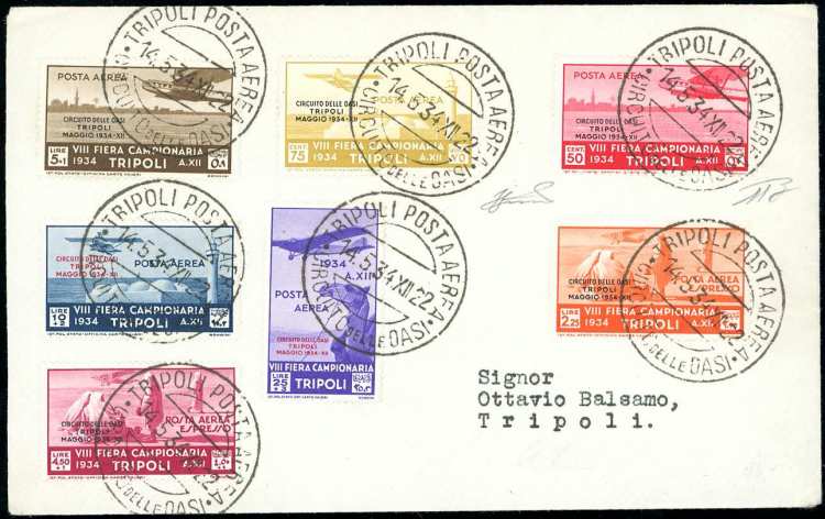 POSTA AEREA 1934 - Circuito delle ... 