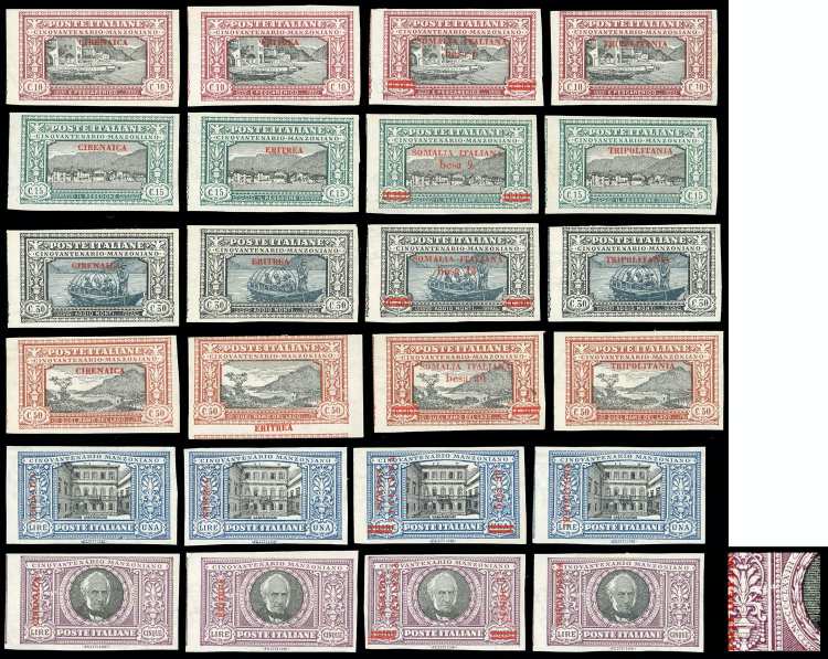 1924 - Manzoni, giro in serie ... 