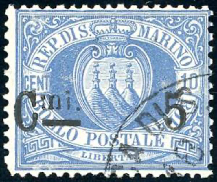 1892 - 5 cent. su 10 cent. ... 