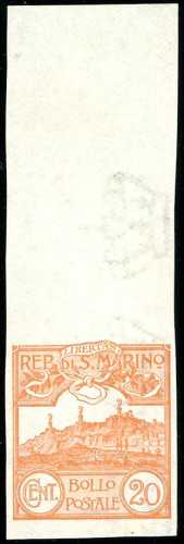 1903 - 20 cent. Veduta, prova ... 