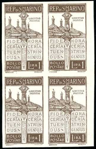 1923 - 1 lira Pro Volontari, prova ... 