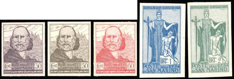 1924 - Garibaldi, serie completa, ... 