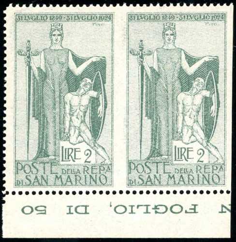 1924 - 2 lire Garibaldi (102), ... 