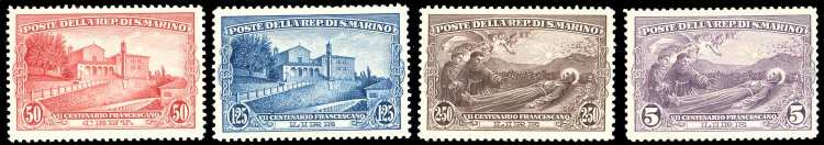 1928 - S.Francesco, serie completa ... 