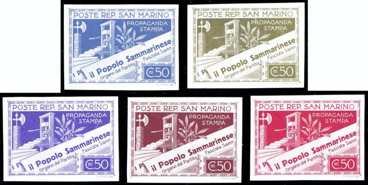 1943 - 50 cent. Propaganda per la ... 