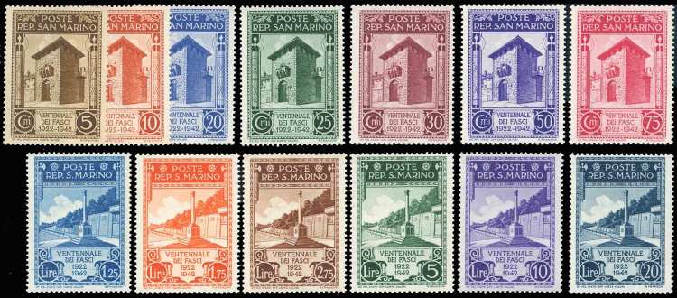 1943 - Ventennale dei fasci, non ... 