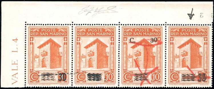 1943 - 10 cent. Ventennale dei ... 