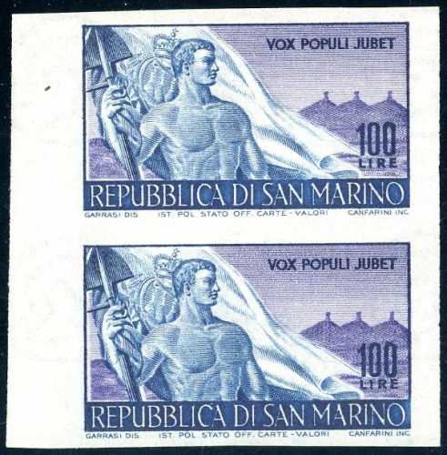 1948 - 100 lire Lavoro, coppia ... 