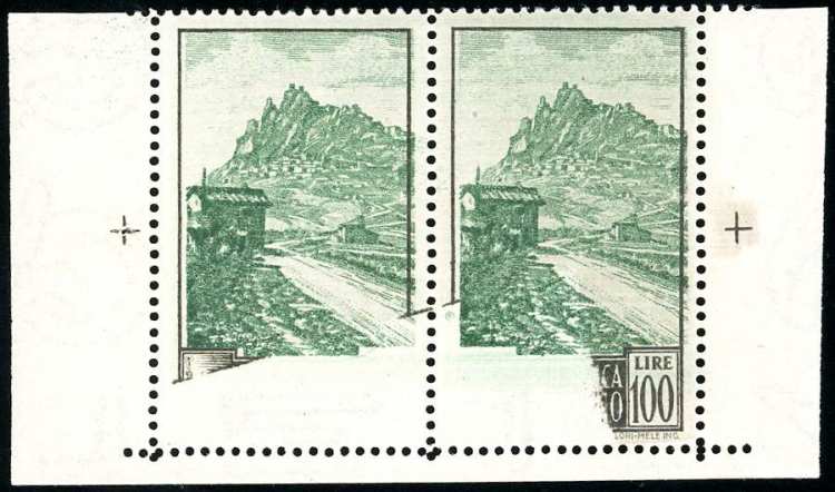 1949 - 100 lire Paesaggi (354), ... 