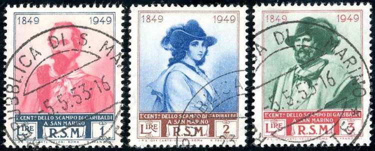 1949 - 1 lira, 2 lire, 3 lire ... 