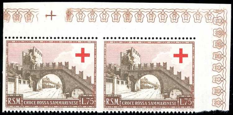 1951 - 75 lire Croce Rossa (370), ... 