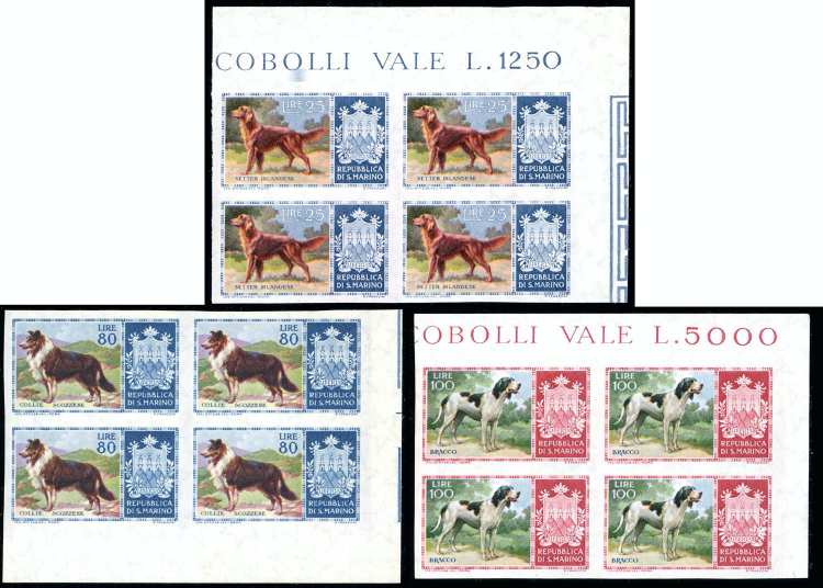 1956 - 25 lire, 80 lire, 100 lire ... 