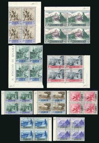 1950 - Veduta, serie completa ... 