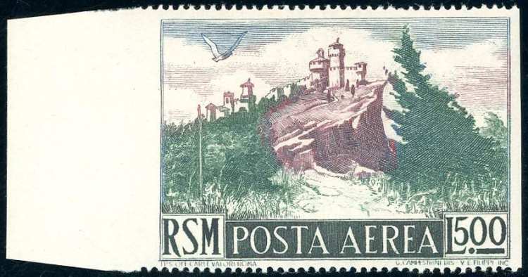 1950 - 500 lire Vedute, non ... 