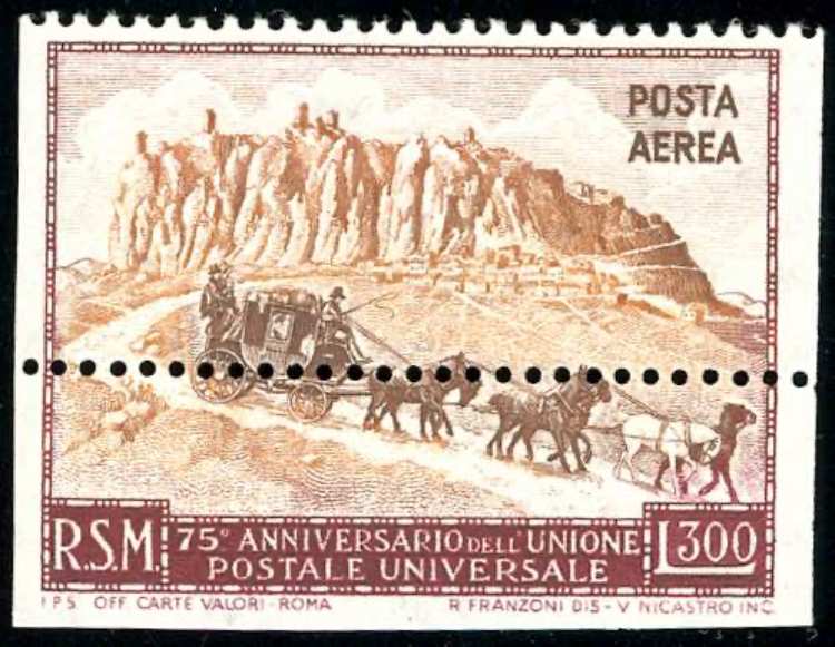 1951 - 300 lire UPU (95), ... 