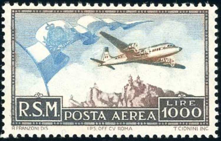 1951 - 1.000 lire Bandiera (99), ... 