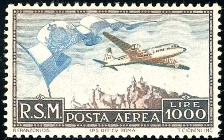 1951 - 1.000 lire Bandiera (99), ... 