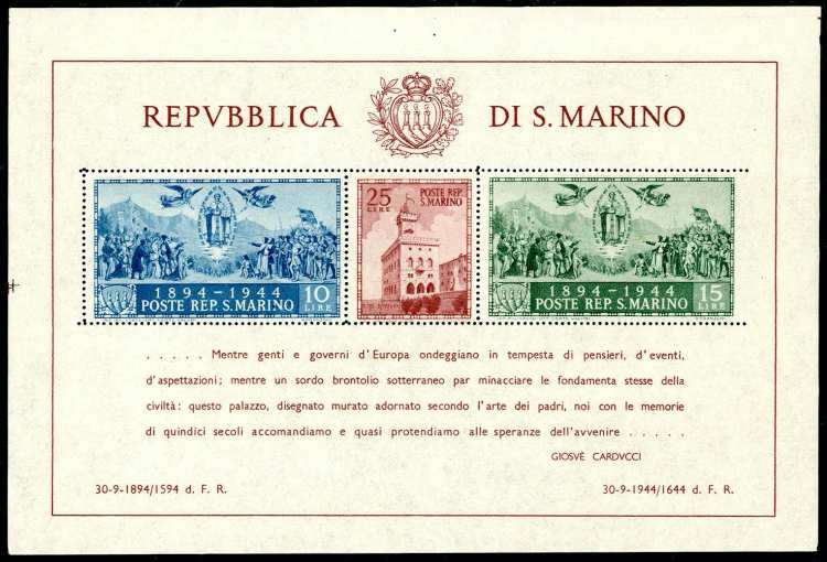 1945 - Palazzo del Governo, ... 