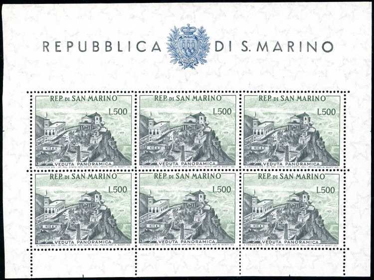 1958 - 500 lire Panorama, ... 