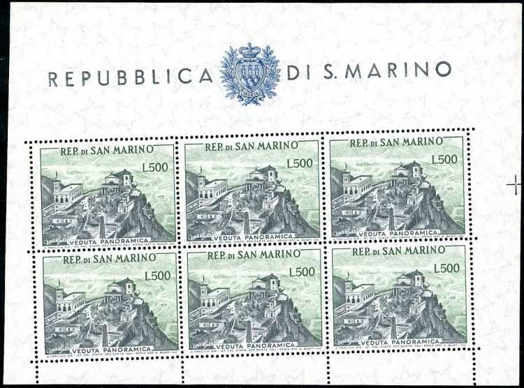 1958 - 500 lire Panorama, ... 