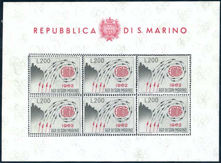 1962 - 200 lire Europa, doppia ... 